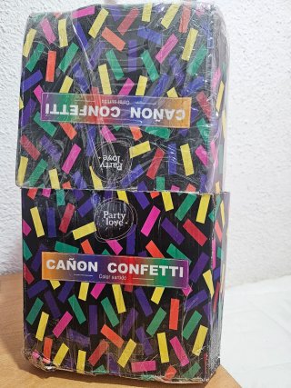 12 Tubos de Confeti