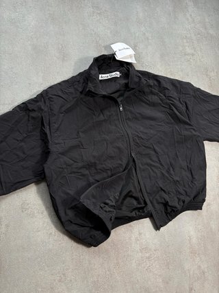 Chaqueta cortavientos Acne Studios Negra