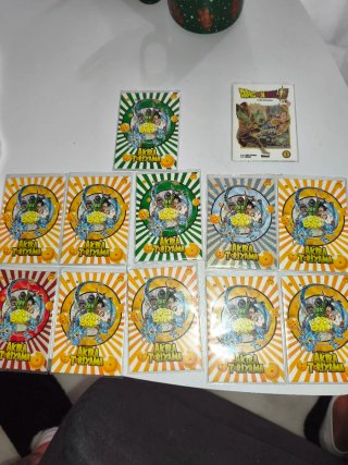 Colección Cartas Dragon Ball Z Akira Toriyama