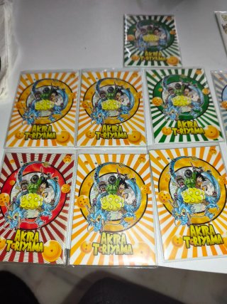 Colección Cartas Dragon Ball Z Akira Toriyama