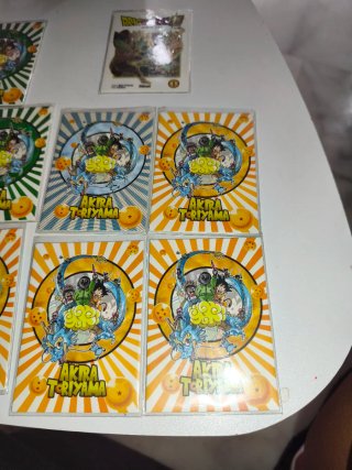 Colección Cartas Dragon Ball Z Akira Toriyama