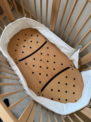 Cuna Stokke Sleepi evolutiv + colchón + accesorios