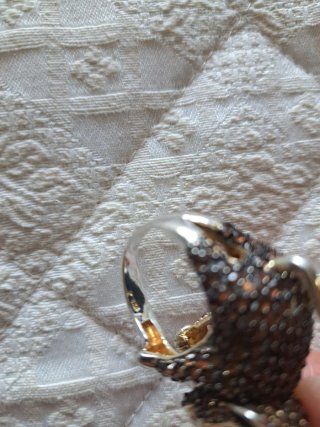 Anello artigianale a forma di scimmia mis. 16