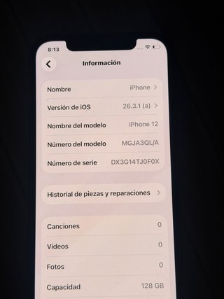 iPhone 12 128GB Azul Libre