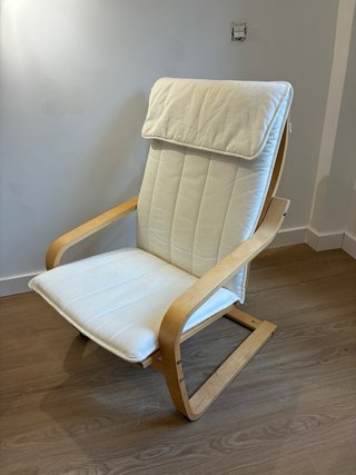 2 Sillones Pöang Ikea Madera