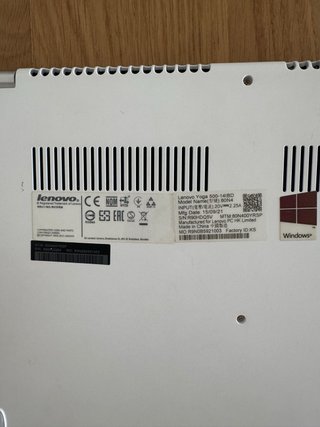 Portátil Lenovo en buen estado