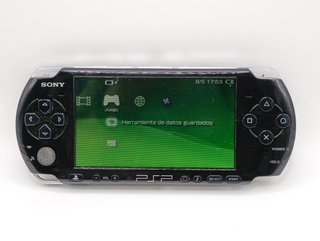 PSP Negra Sony con juegos