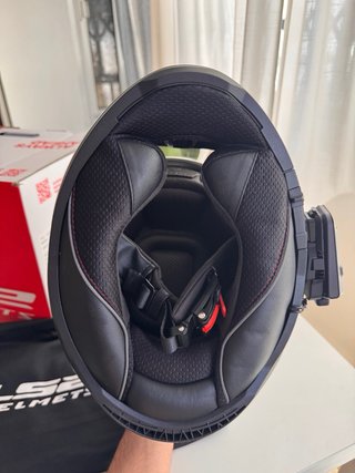 Casco Moto LS2 Stream II Gris Nardo Talla S