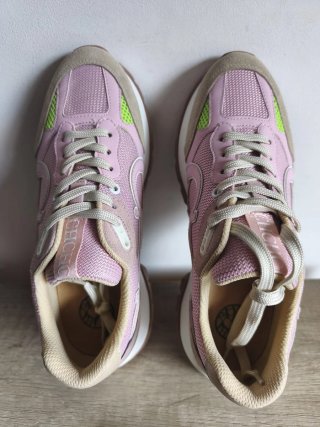Zapatillas Deportivas Rosa y Verde