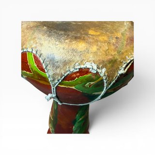 Tambor Darbuka Artesanal Cerâmica Pintado