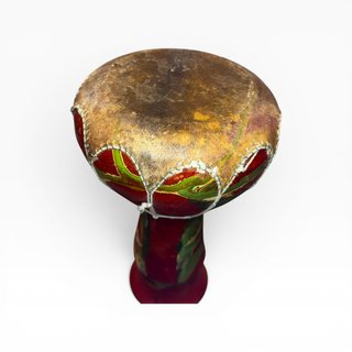 Tambor Darbuka Artesanal Cerâmica Pintado