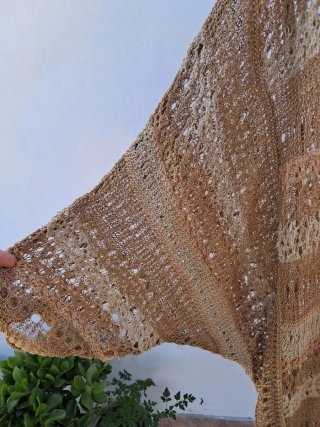 Chal Zara tejido talla S-M