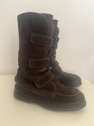Stivali Hogan Camoscio Montone Tg 37