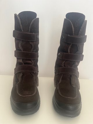 Stivali Hogan Camoscio Montone Tg 37