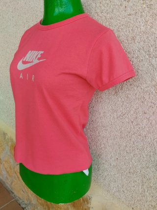 Baby Tee Nike Air Vintage Coral SilverTag XL junio