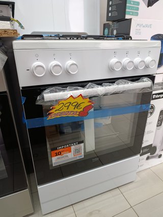 OFERTA! COCINA COMPLETA DE GAS/ELÉCTRICA BEKO