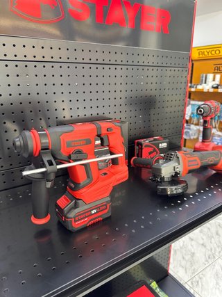 Set Taladro, Radial y Martillo Stayer