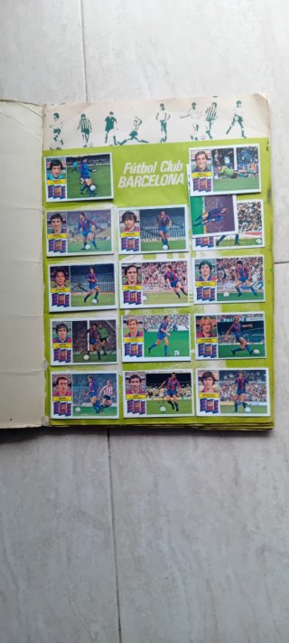 Álbum Fútbol LIGA 82-83 Colección Cromos