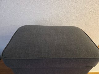 Reposapiés STRANDMON Ikea Gris