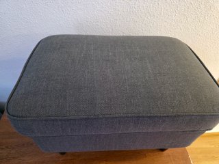 Reposapiés STRANDMON Ikea Gris