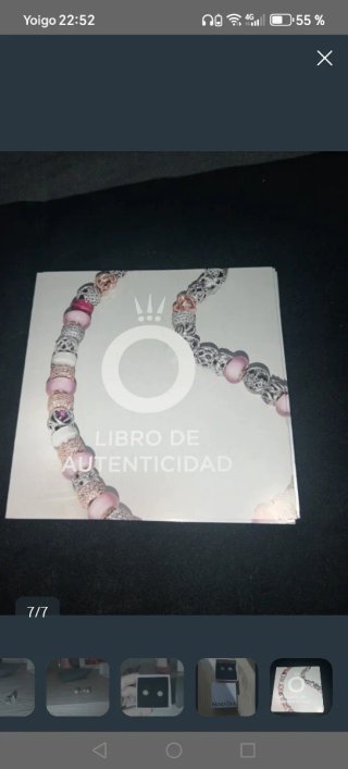 Pandora Charm Corazón Doble y Candado