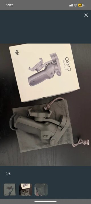 DJI Osmo Mobile 3 Gimbal para Móvil