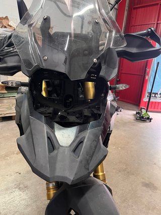 BMW F850GS siniestrada para reparar