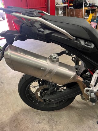 BMW F850GS siniestrada para reparar