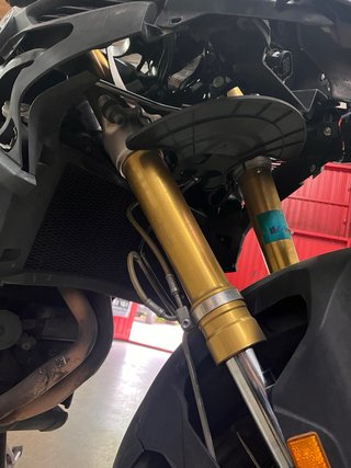 BMW F850GS siniestrada para reparar