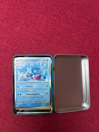 Lote 4 Cajas (CON CARTAS ) Metálicas Pokémon