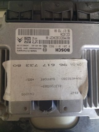 BSI, Llave y Centralita Motor Citroen C