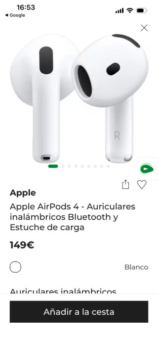 AirPods 4 Blancos