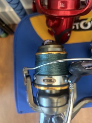 3 cañas de pesca Abu Garcia