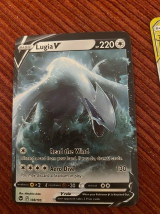 Carta Pokémon Glaceon VMAX 208/203 Rainbow
