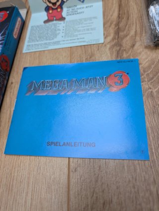Mega Man 3 Nintendo NES Europa Version