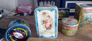 Lote Latas Antiguas Decorativas