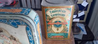 Lote Latas Antiguas Decorativas