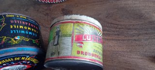 Lote Latas Antiguas Decorativas
