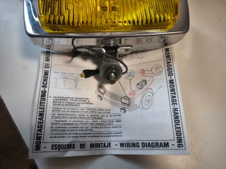 Faro Antiniebla CIBIE Amarillo