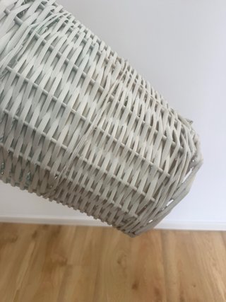 Cesta Mimbre Blanca