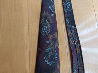 Cravatta Dustin Vintage Stampata