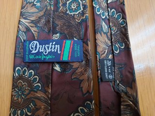 Cravatta Dustin Vintage Stampata