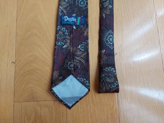 Cravatta Dustin Vintage Stampata