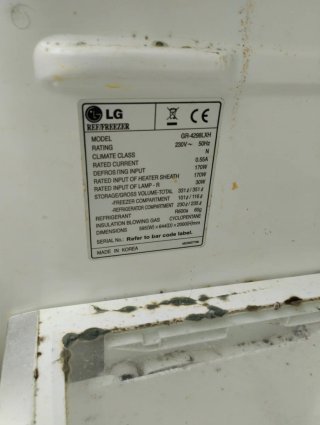 Placa nevera LG EAN38292002