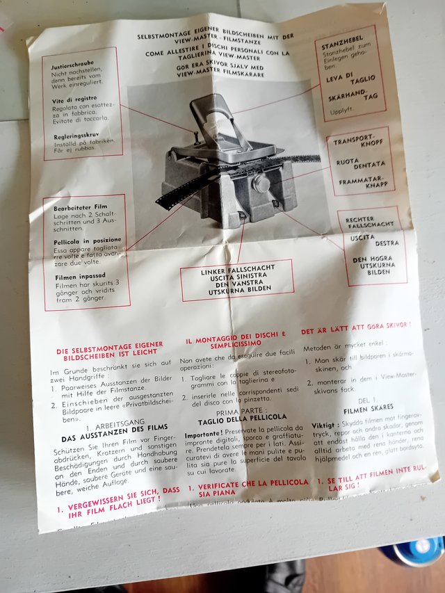 Taglierino Sawyer's View-Master Ster