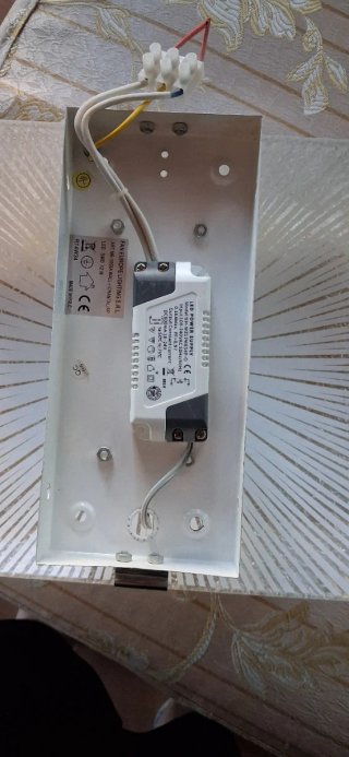 Applique LED Vetro e Metallo Luce Fredda