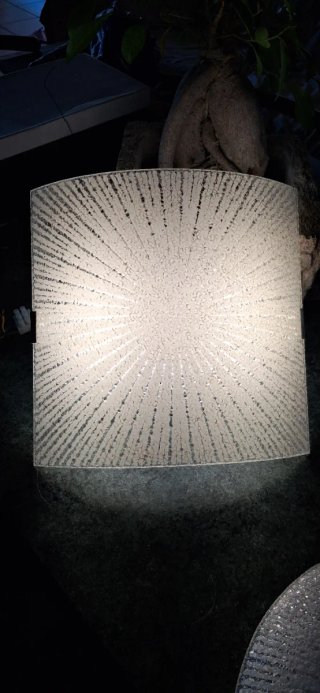 Applique LED Vetro e Metallo Luce Fredda