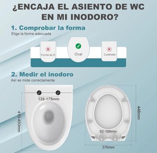 Tapa de inodoro blanca