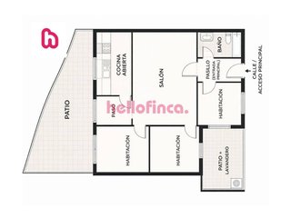 Piso en venta en Can Palet en Terrassa