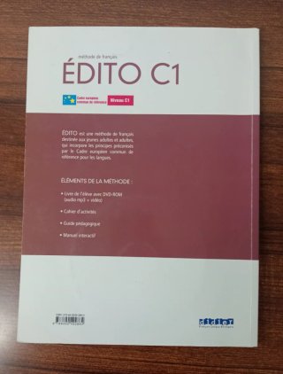 Édito C1 Libre de l'éleve Cahier d'activités DVD